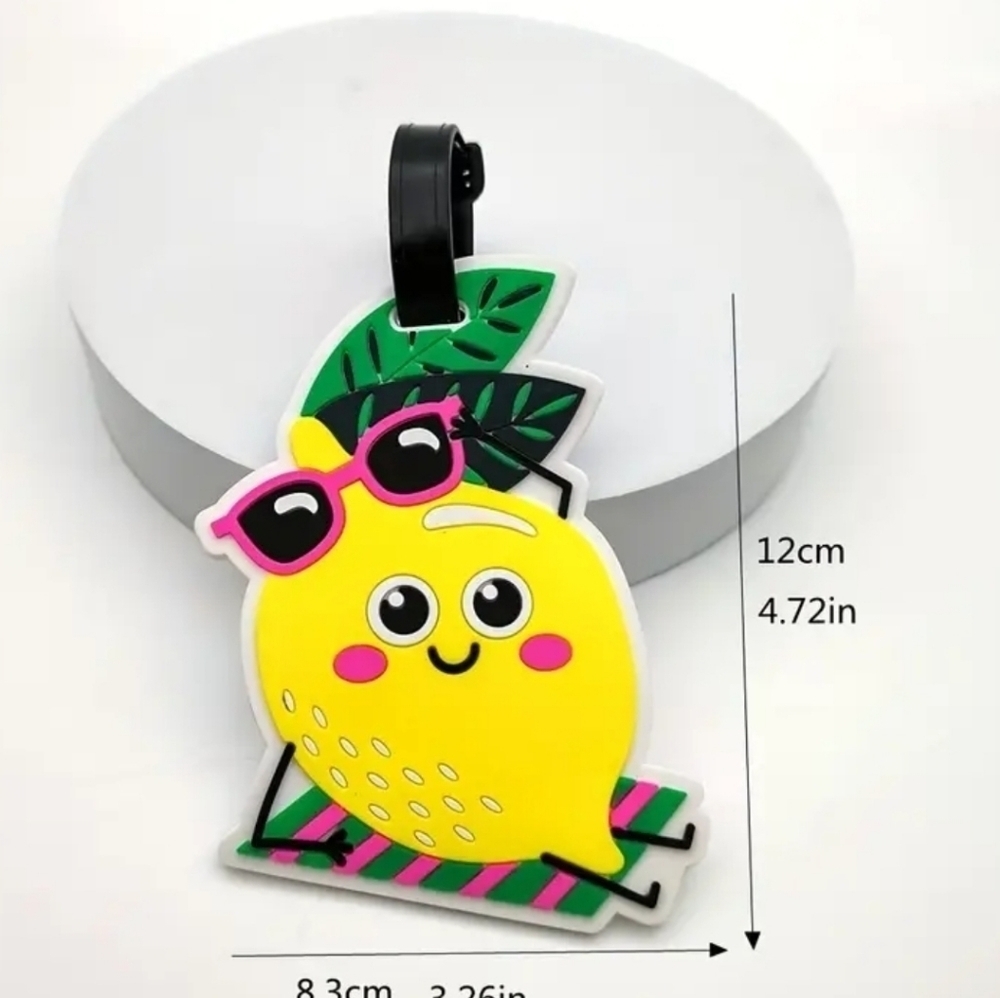 Lemon Luggage Tag - Picture 3 of 3